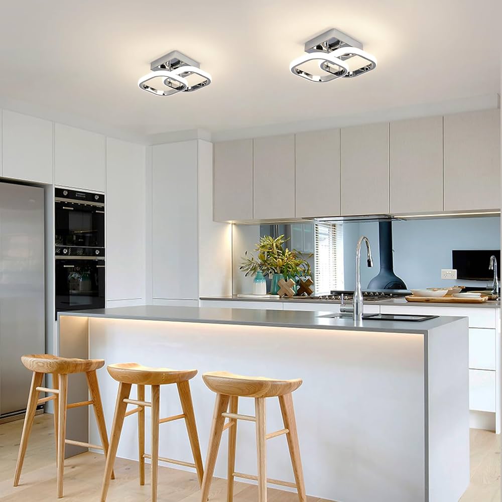 WORK LIGHT CEILING by 6BULB シルバー Amazon.com: NEBO HIGH BRIGHT 6000 Garage Light | 6000 Lumens